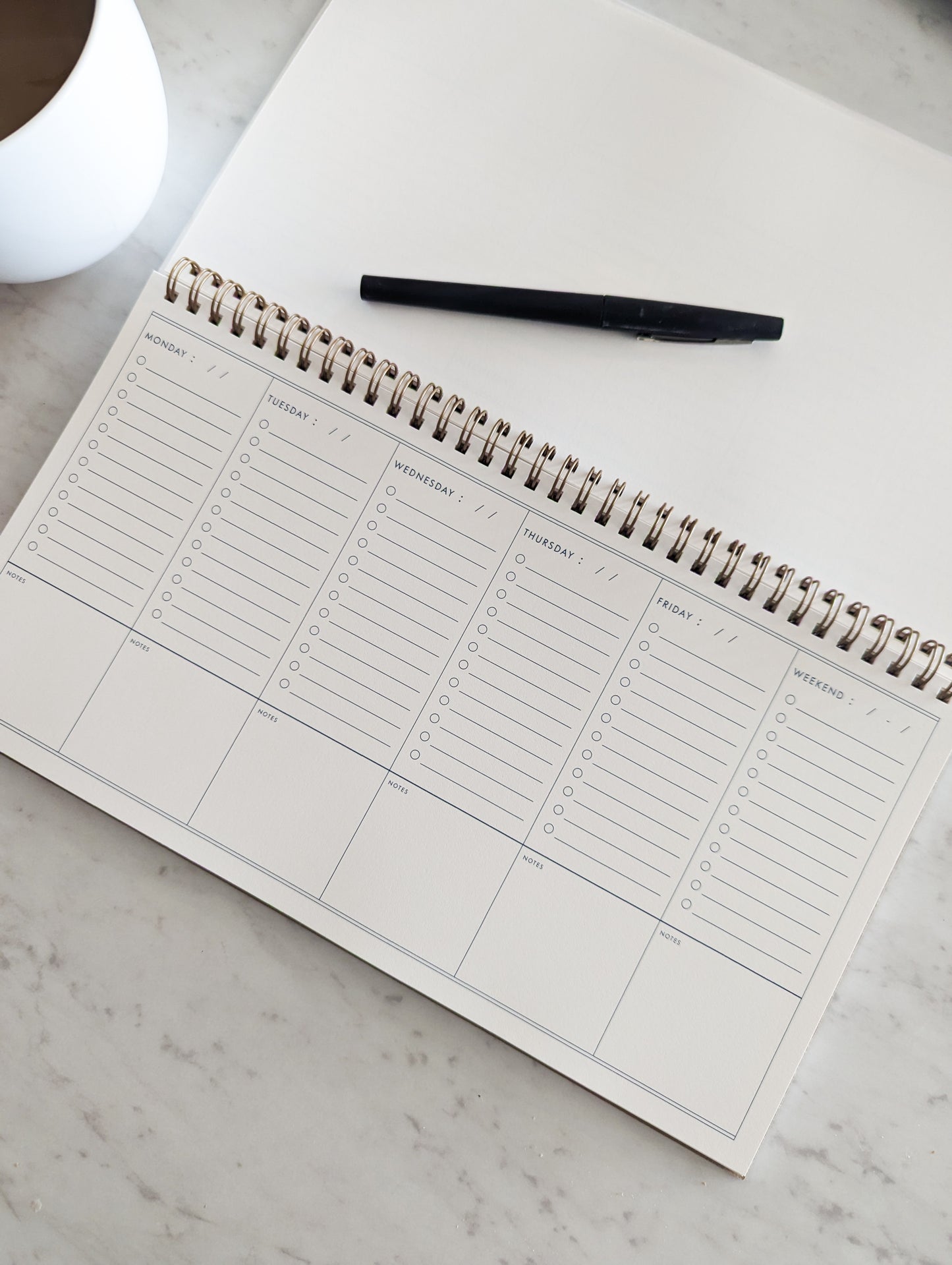 Weekly To Do Checklist Planner