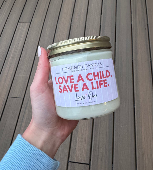 Exclusive Love One Candle