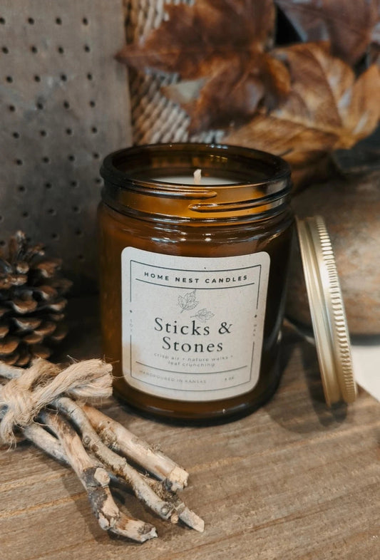 Sticks and Stones Candle