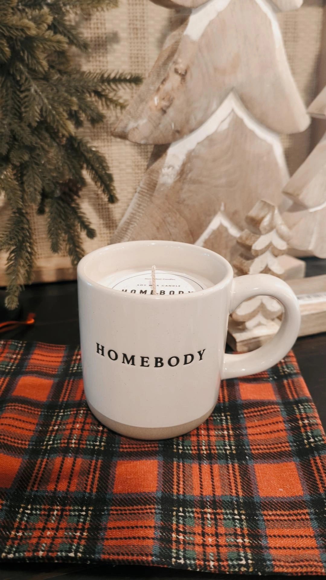 Homebody mug candle