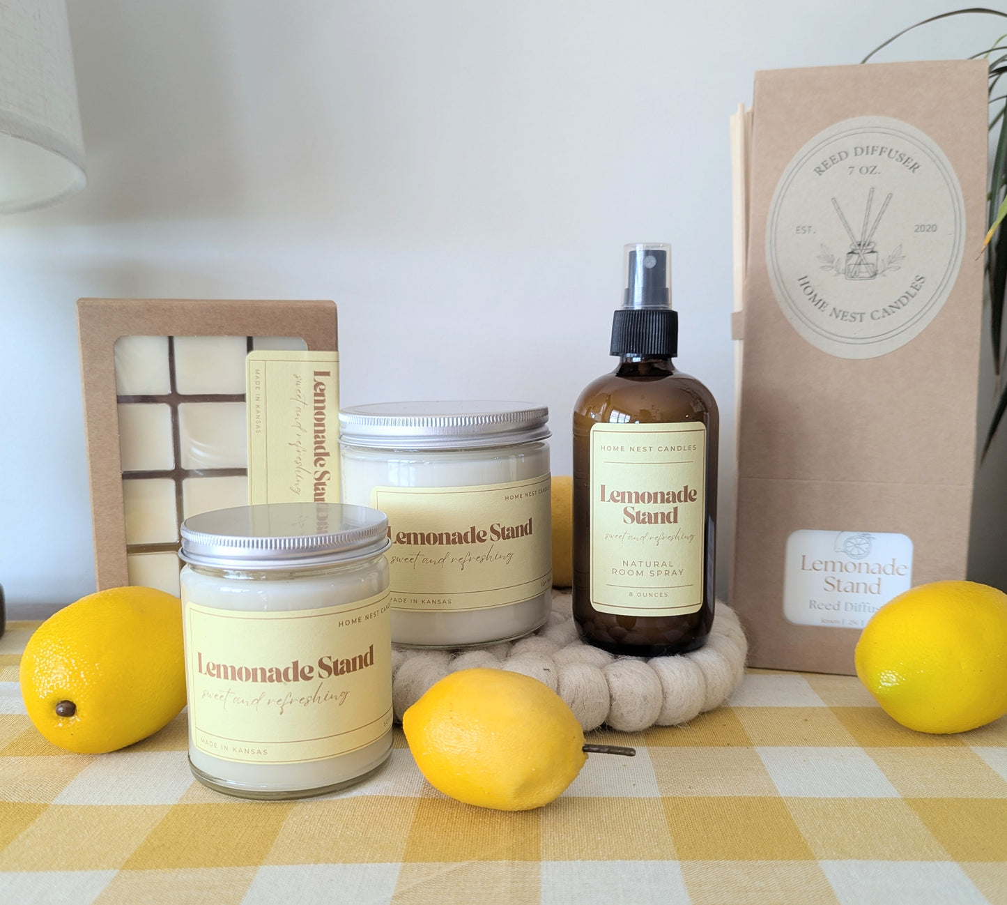 Lemonade Stand Candle