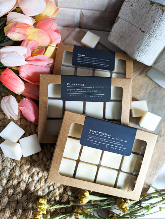 Spring wax melts.